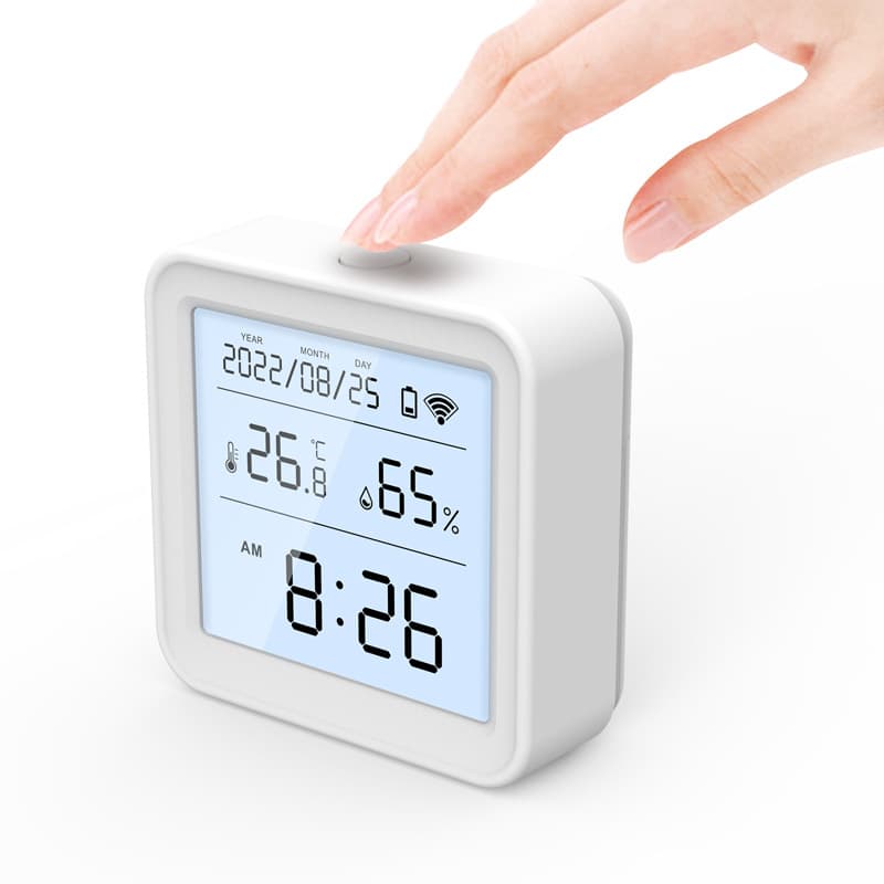 Tuya Smart Home WiFi Temperature and Humidity Detector Remote Home Indoor Wireless Zigbee Thermohumidity Meter 6