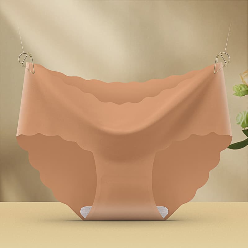 Foreign trade sports yoga quick-drying ice silk seamless underwear women's mid-waist breathable sexy women's underwear wholesale cross-border 8