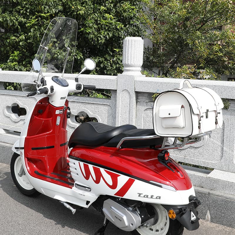 Suitable for Tianying Ta150 windshield retro scooter modified front windshield rain shield windshield 5