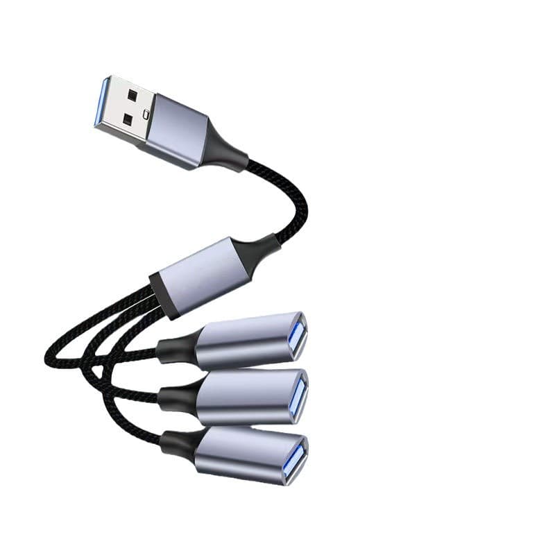 USB docking station hub car laptop desktop multi-function charging socket splitter 6