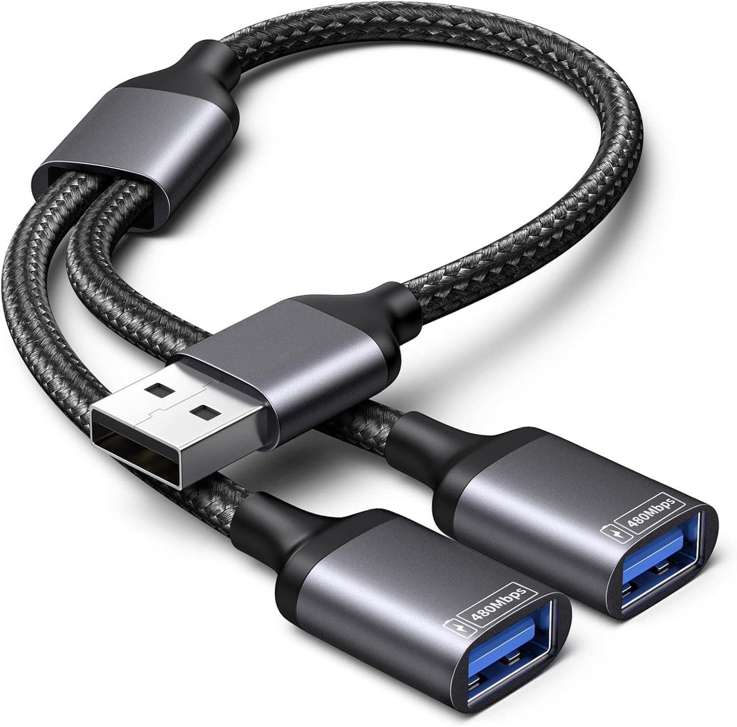 USB docking station hub car laptop desktop multi-function charging socket splitter 7