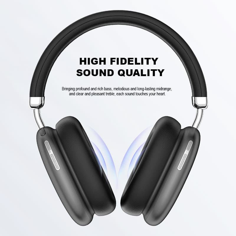 Cross-border hot-selling headphones, active noise reduction, detachable magnetic earmuffs, ultra-long battery life, Bluetooth headphones 2