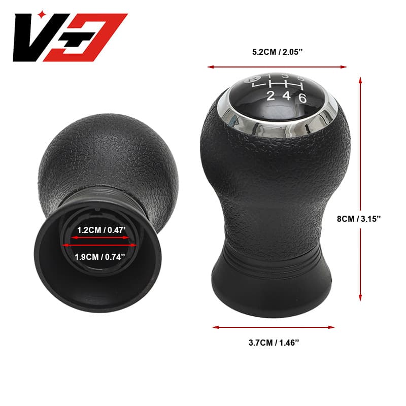 Cross-border auto parts suitable for Toyota Corolla Corolla shift knob knob shift lever gear handle 7