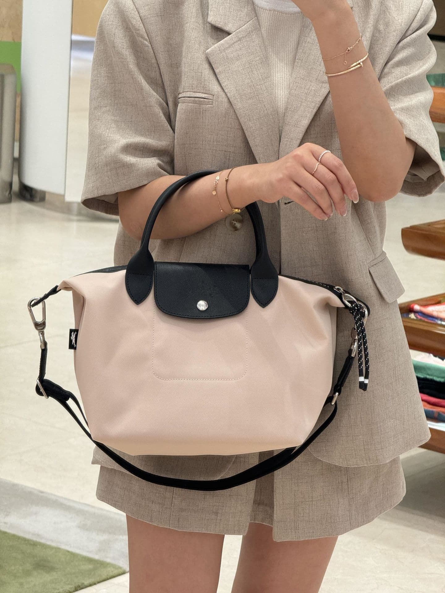 French Longchamp bag energy dumpling bag mini tote bag shoulder crossbody handbag large capacity commuter bag for women 8