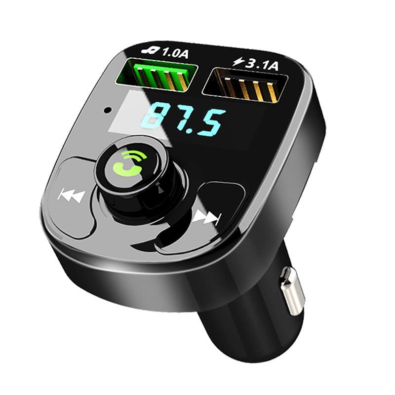 Car mp3 player x8 car mobile phone charger USB cigarette lighter car charger car bluetooth fm transmitter 3
