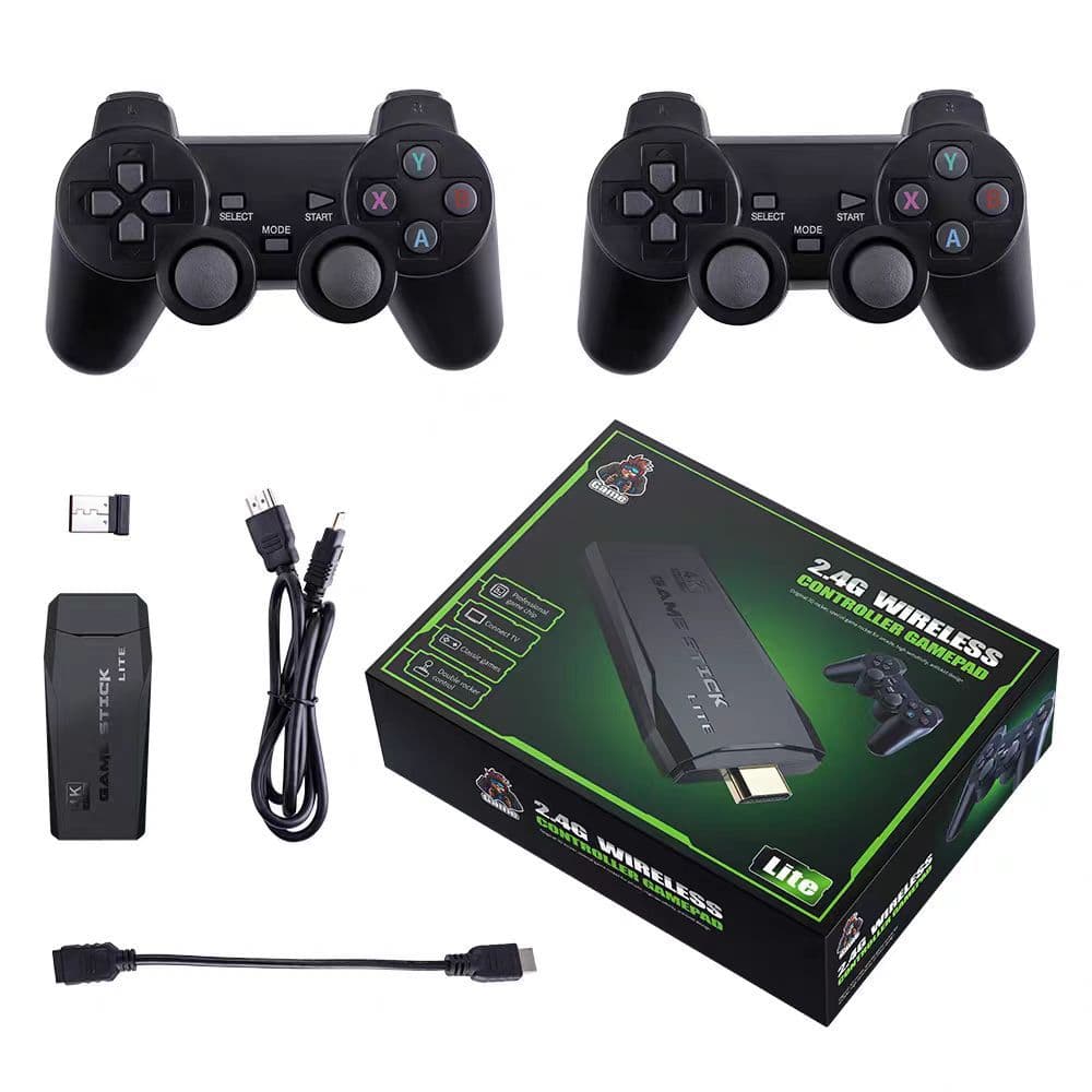 Cross-border popular home game console doubles wireless handle double arcade retro nostalgic high-definition m8 game console 6