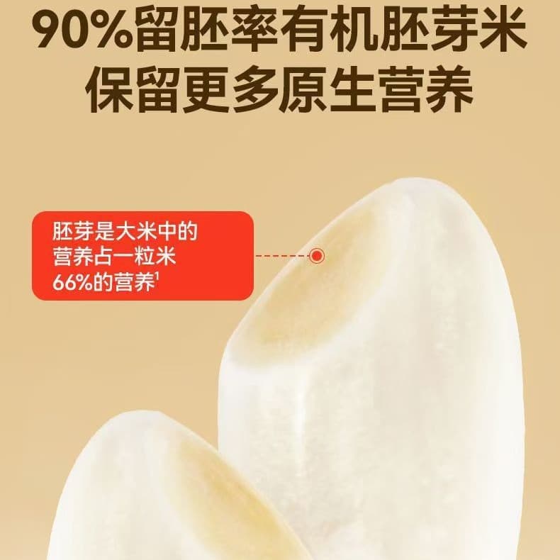 Akita Manman's new puff organic infant aircraft finger germ puff bar shaped baby snack 32g 5