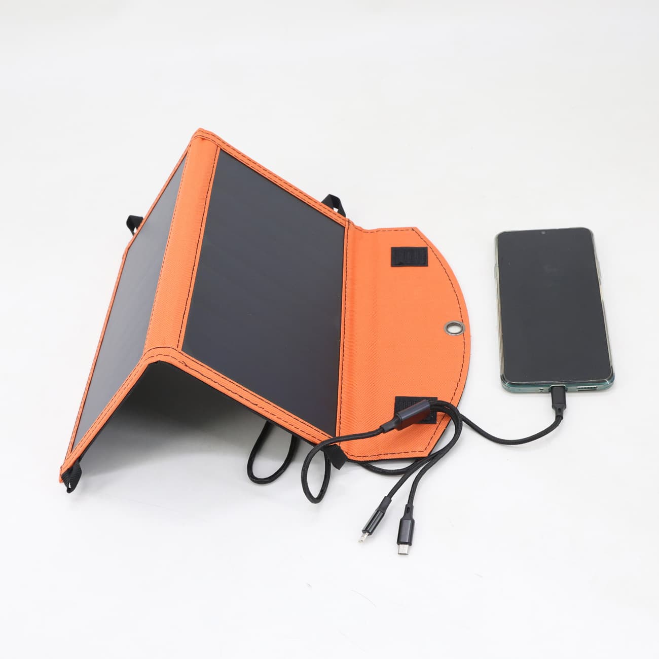Portable Solar Panel USB Charger Power Emergency Board Waterproof Phone Power Bank for Camping 4