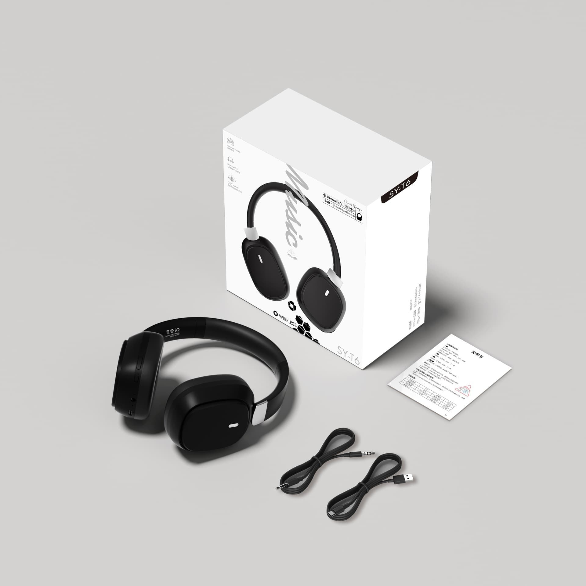 New cross-border exclusive hot-selling headset wireless Bluetooth noise reduction long battery life gaming headset factory wholesale 7