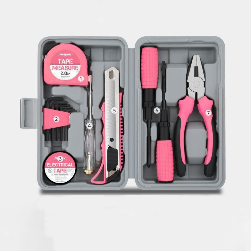 Household hand tool set Hex wrench storage screwdriver pliers Household hand tool set 7