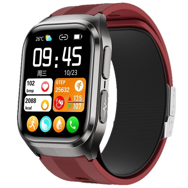 Cross-border popular smart watch S17 Bluetooth call blood pressure ECG NFC heart rate sleep exercise body temperature SOS 6