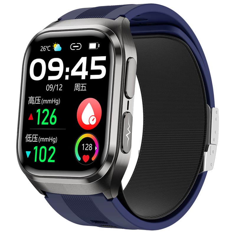 Cross-border popular smart watch S17 Bluetooth call blood pressure ECG NFC heart rate sleep exercise body temperature SOS 7