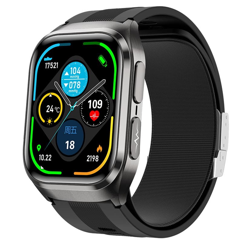 Cross-border popular smart watch S17 Bluetooth call blood pressure ECG NFC heart rate sleep exercise body temperature SOS 9