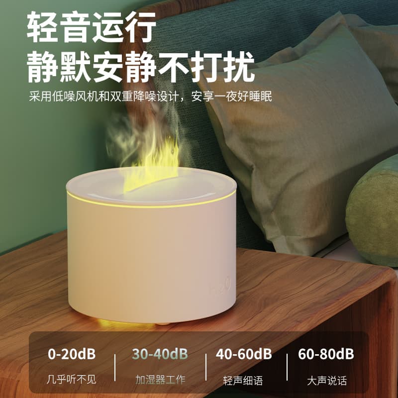 NBSHAN colorful flame aromatherapy machine fragrance humidifier hotel home aromatherapy air purifier manufacturer wholesale 8