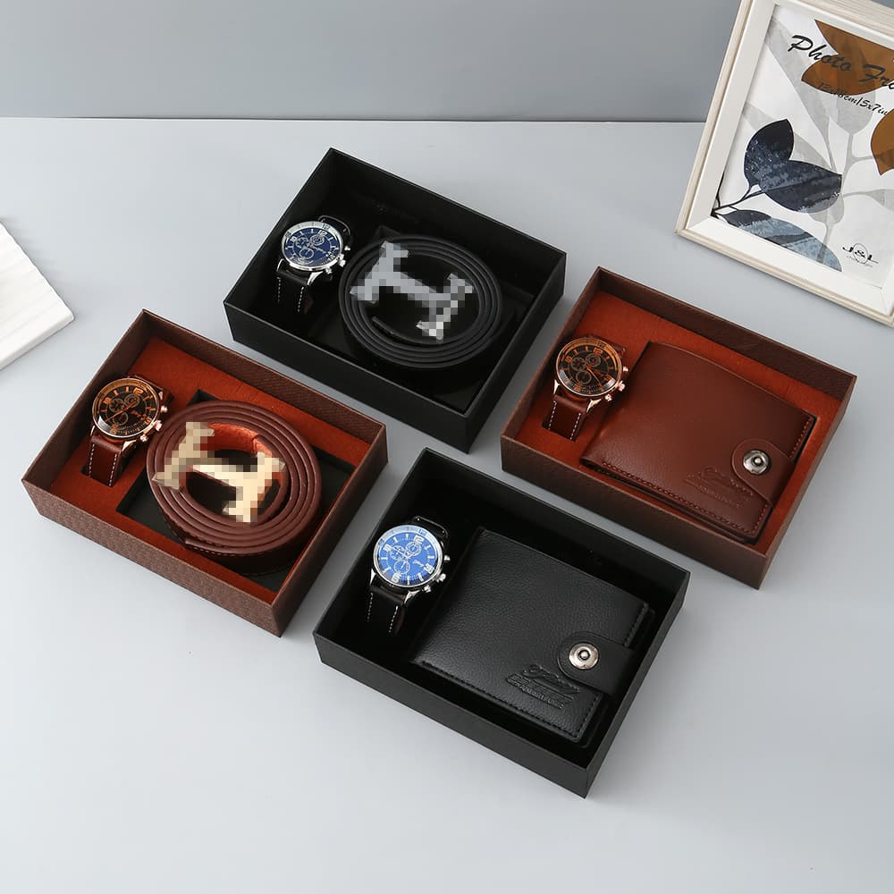 Watch gift box men's business gift set wallet belt souvenir Father's Day cross-border birthday gift 520 4