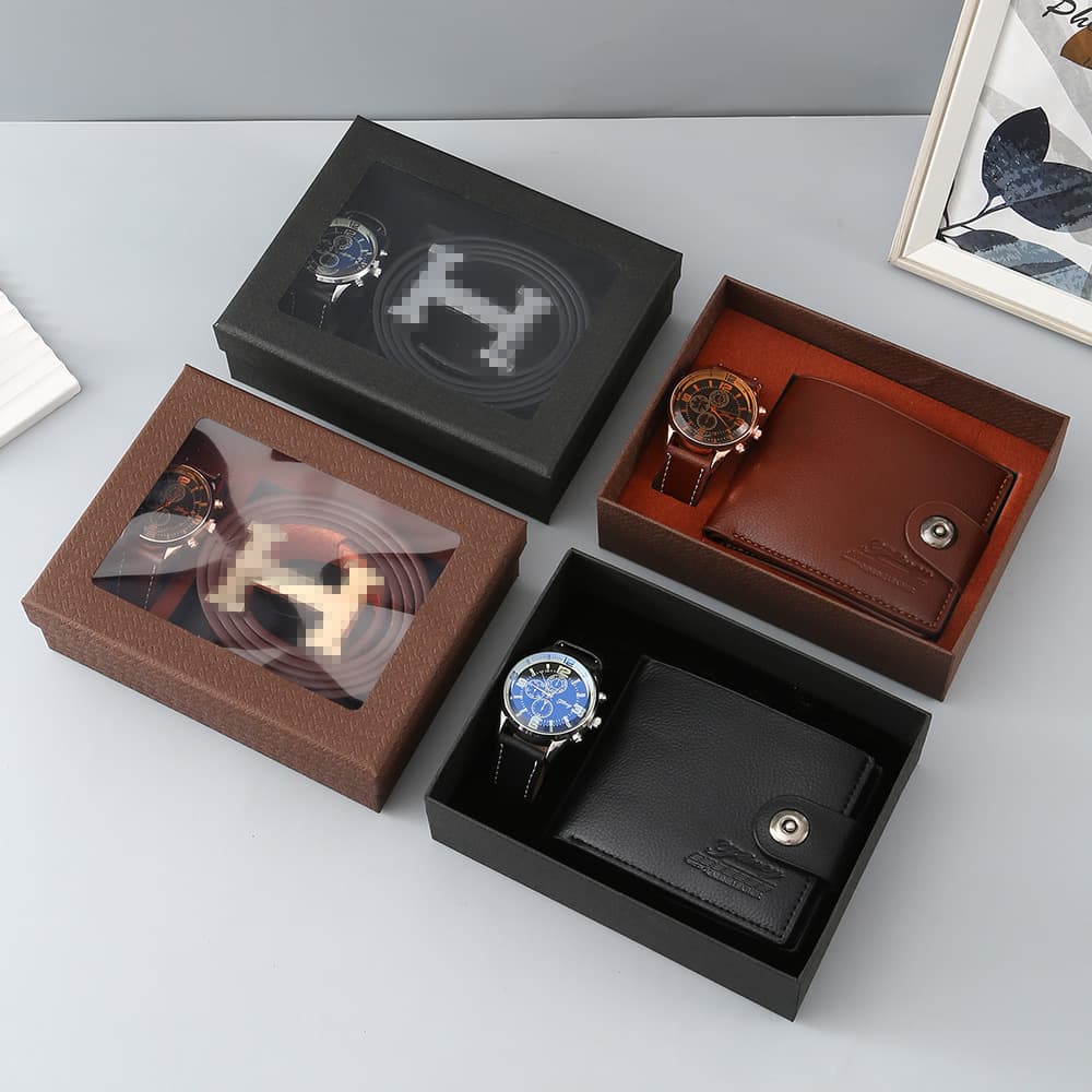 Watch gift box men's business gift set wallet belt souvenir Father's Day cross-border birthday gift 520 5