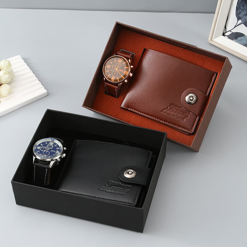 Watch gift box men's business gift set wallet belt souvenir Father's Day cross-border birthday gift 520 1