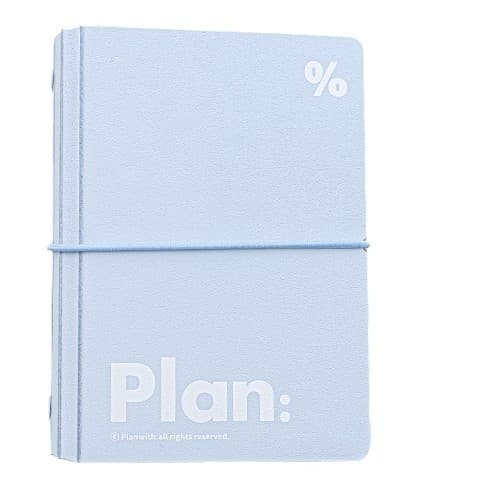 Planwith Friends Plan Portable Creative Pocket Book A7 Portable Loose-leaf Book with Multifunctional Storage Diary 6