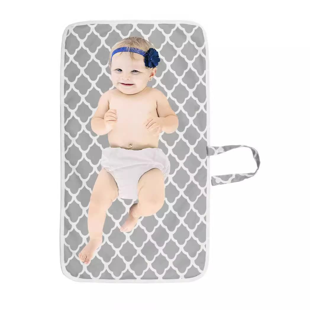 Out-and-out baby changing pad waterproof diaper pad foldable cotton wave Amazon sells maternal and child manufacturer diapers 5