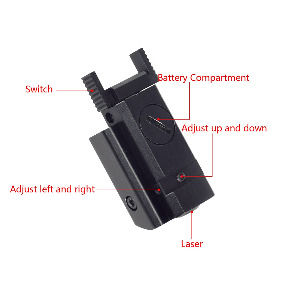 Amazon ultra-low base hanging sight infrared fixed-point laser fixed-point green laser aiming bird finder 4