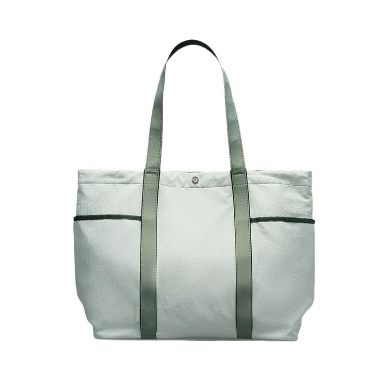 lulu women's bag new Daily multi-pocket waterproof canvas bag 20L large capacity yoga tote bag handbag for women 6