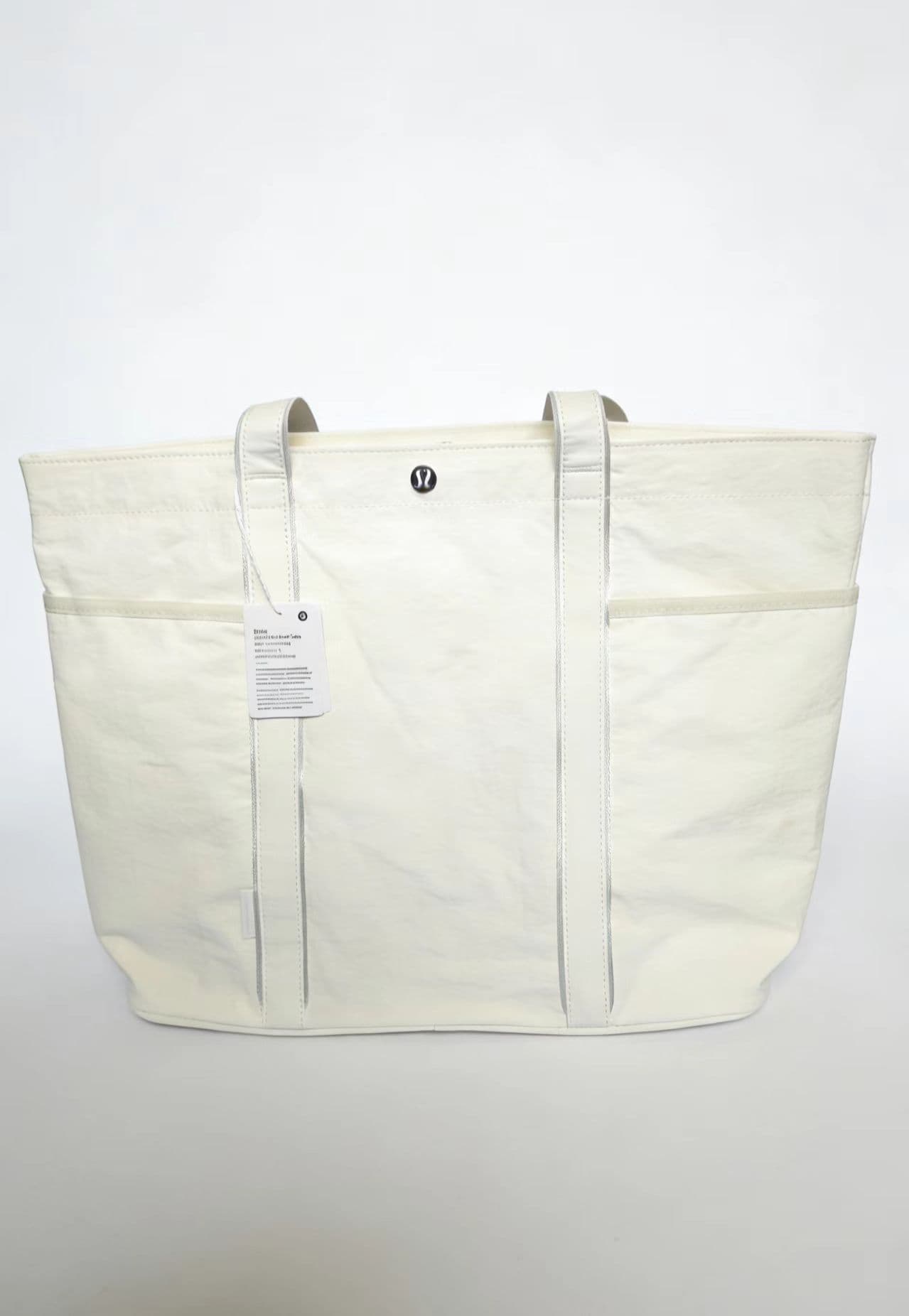 lulu women's bag new Daily multi-pocket waterproof canvas bag 20L large capacity yoga tote bag handbag for women 7