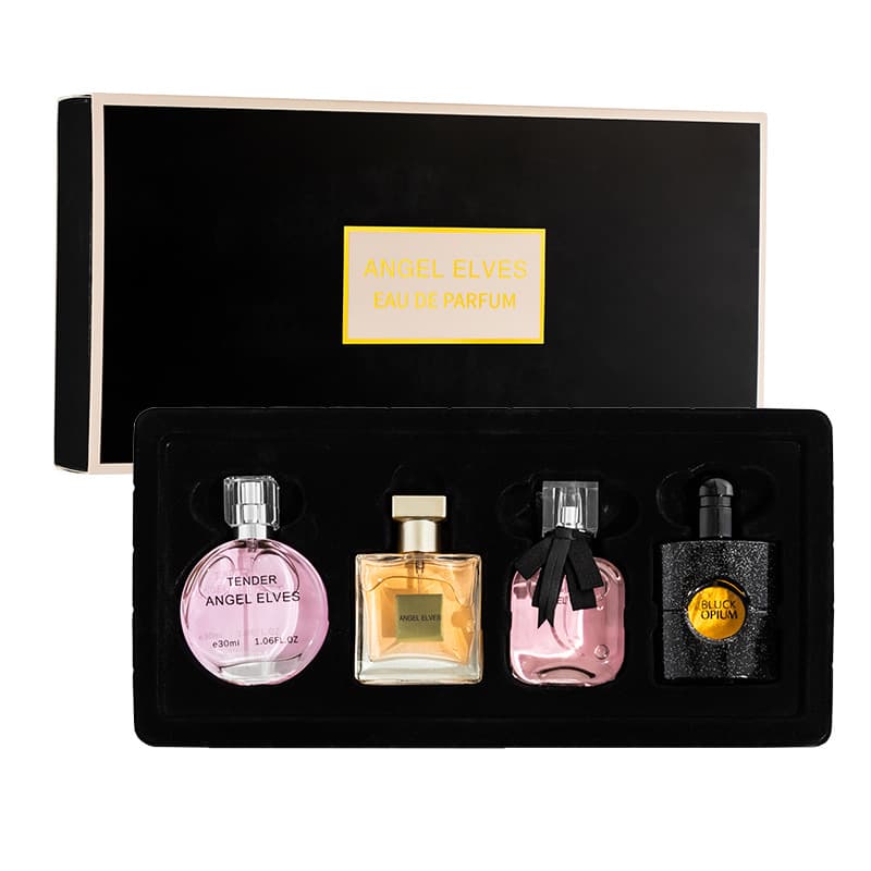 Foreign trade cross-border popular men's cologne set, floral and fruity fragrance, long-lasting fragrance, women's perfume gift box wholesale 3