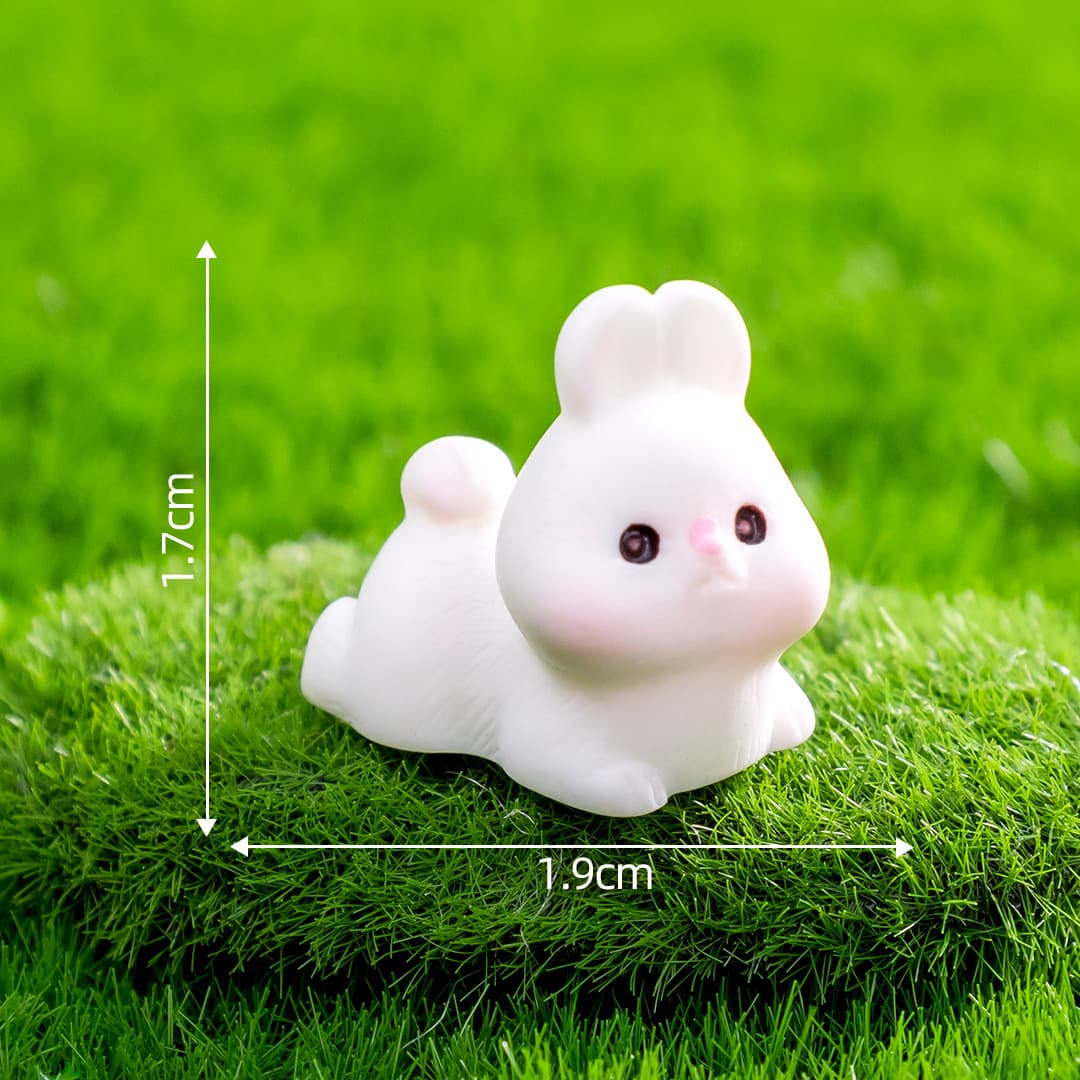 Micro landscape creative cute little rabbit animal gardening landscaping diy decoration accessories mini miniature ornaments 10