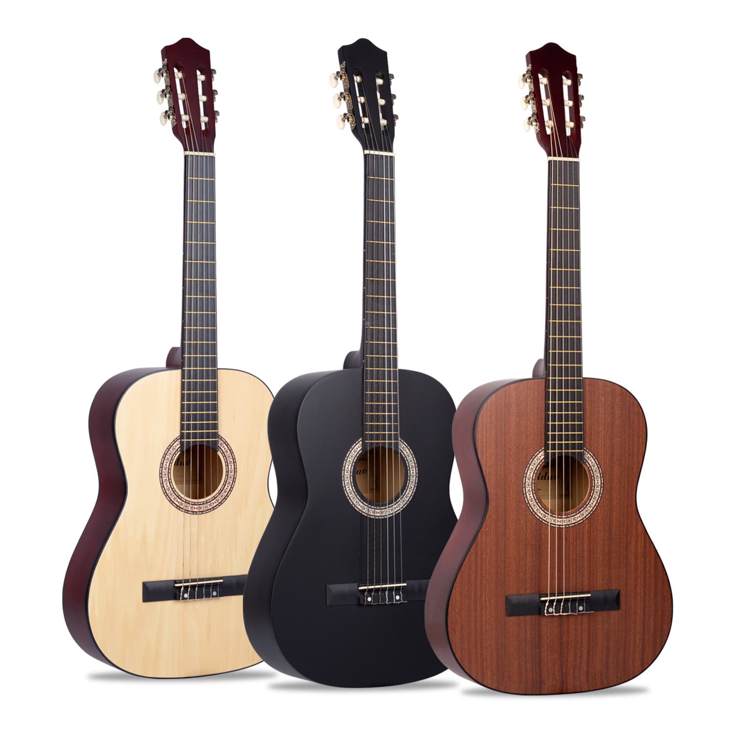 Source manufacturer 39-inch basswood classical guitar guitar beginner adult rounded acoustic guitar jita musical instrument 6