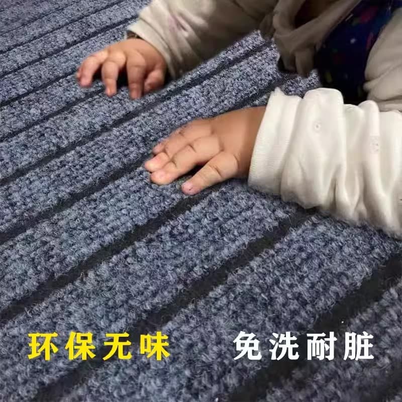 Kitchen floor mats, non-slip and oil-proof floor mats, wipeable and washable floor mats, household floor absorbent mats, fully paved carpets 4