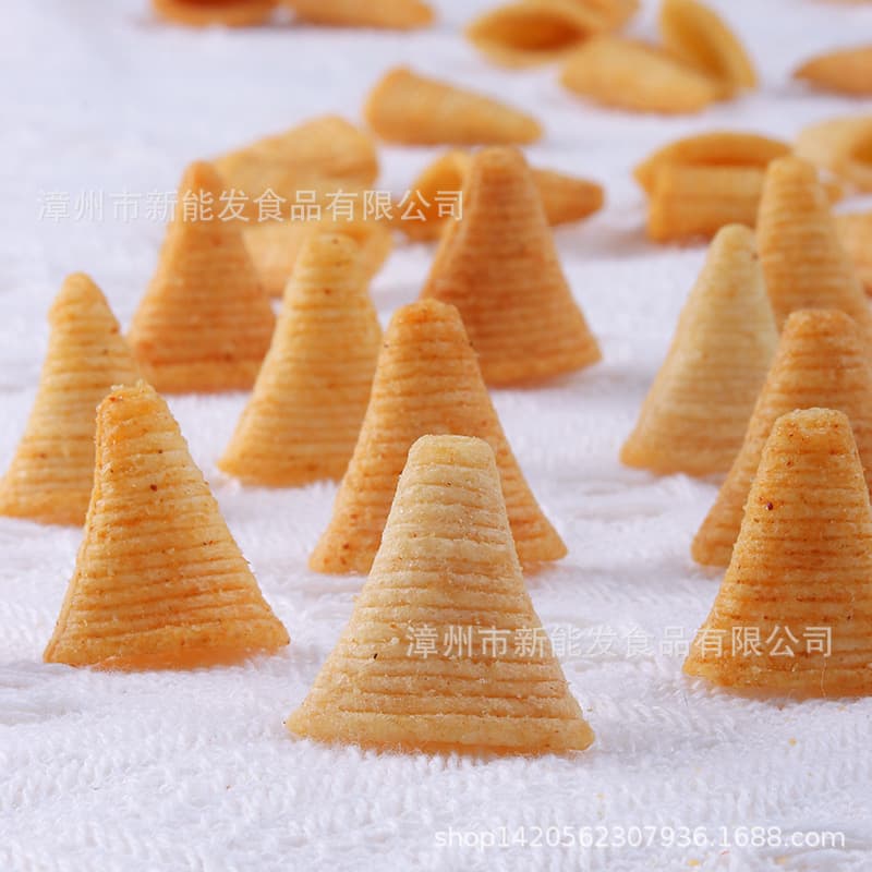 Sanhui crispy crispy big bag, crispy crispy rice cake, crispy Haidilao snacks, puffed food 5