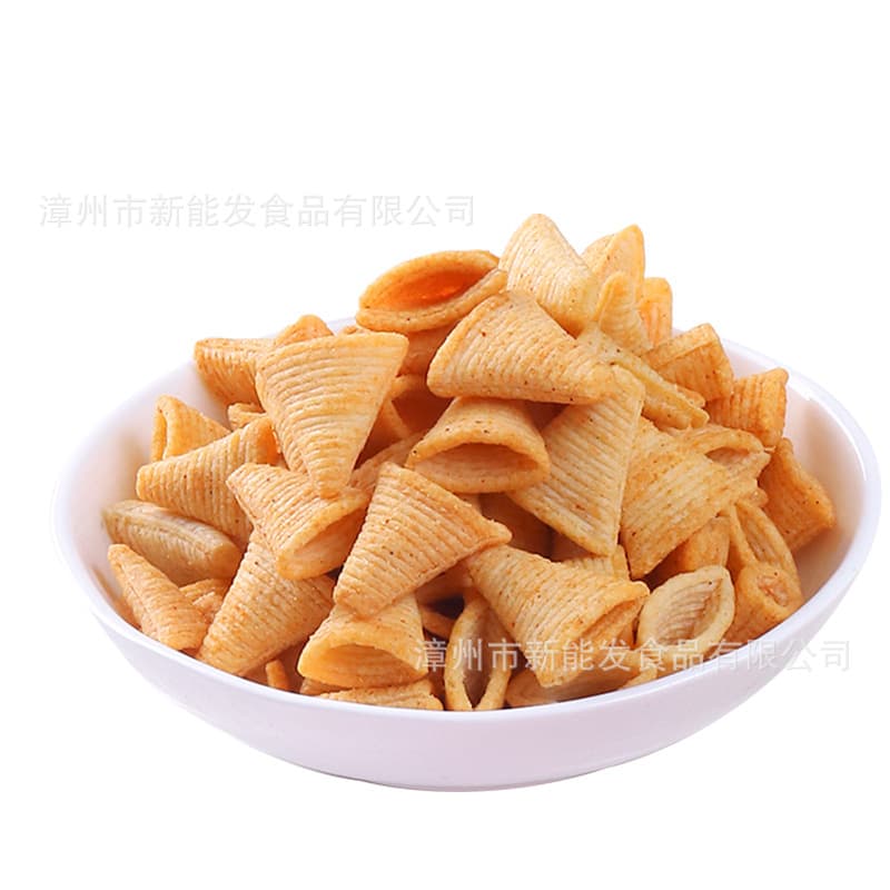 Sanhui crispy crispy big bag, crispy crispy rice cake, crispy Haidilao snacks, puffed food 6