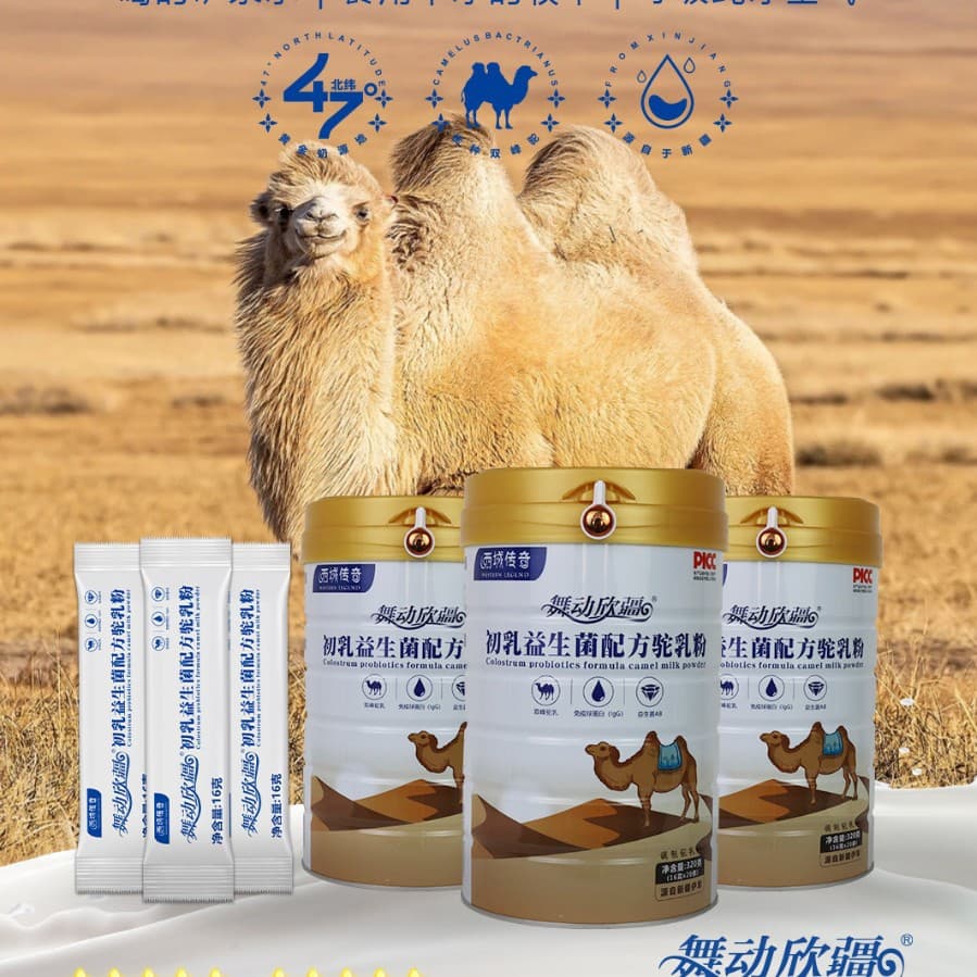 Xinjiang Probiotic Camel Milk Nutrition Yili Camel Milk Powder Western Legend Camel Milk Powder 320g 4
