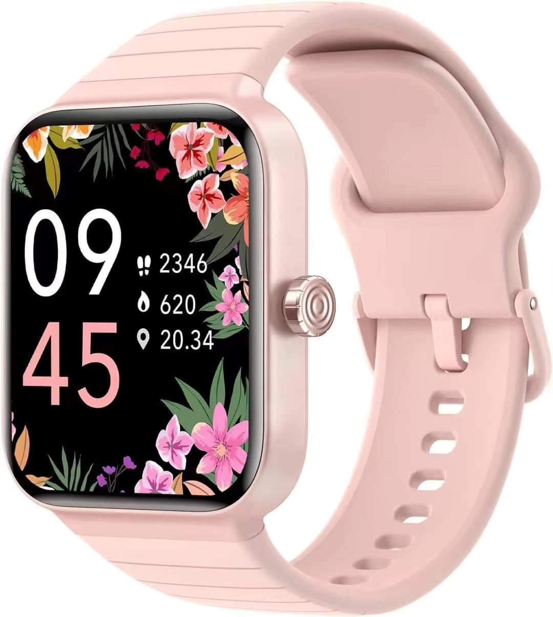 Popular IDW15 Smart Watch 1.8" Alexa Fitness Watch Tracker Heart Rate Monitoring Sleep Calories 8