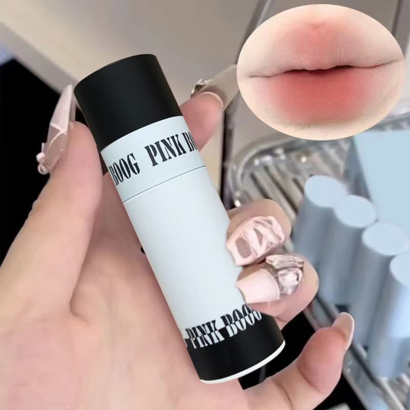 Gentle nude lip glaze! Cream matte matte lip mud, whitening and non-fading student velvet lipstick at affordable price 3