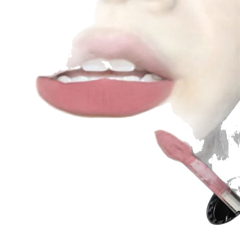 Gentle nude lip glaze! Cream matte matte lip mud, whitening and non-fading student velvet lipstick at affordable price 6