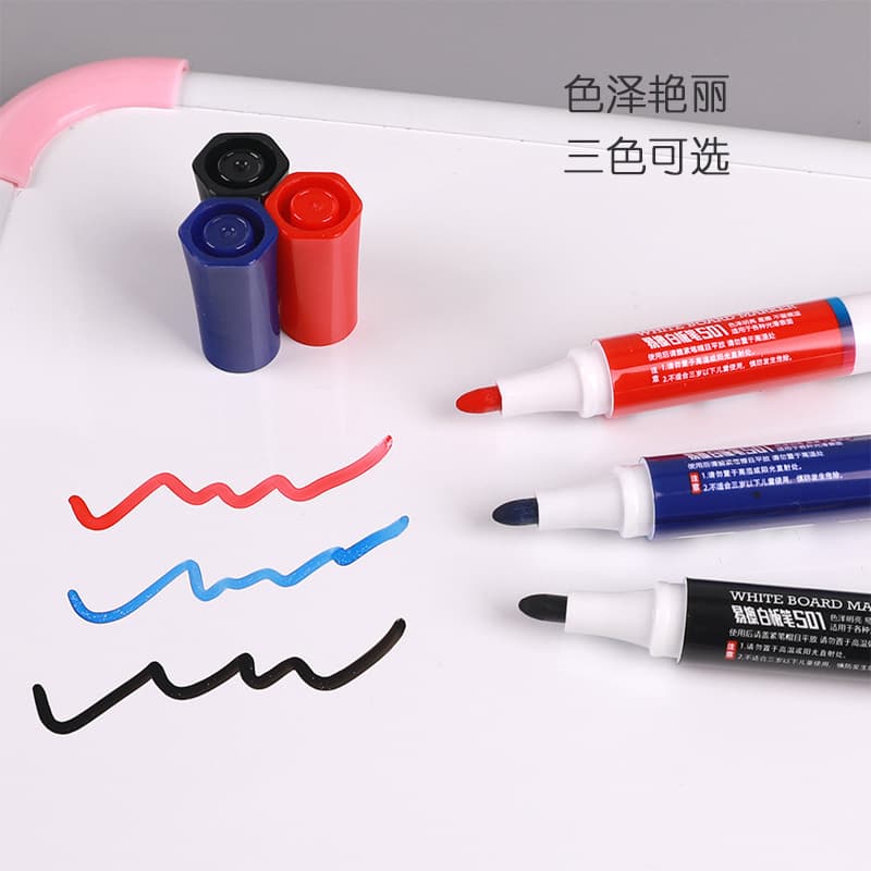 Morning MG whiteboard pen teacher blackboard water-based black pen office supplies children's graffiti whiteboard erasable marker pen 5