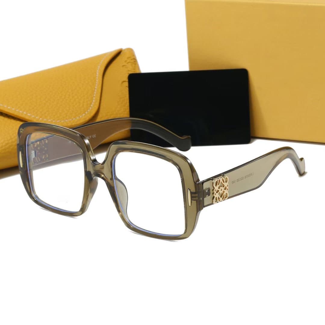 Luojia sunglasses new style sunglasses small fragrance style advanced anti-UV square frame sunglasses lw50076 7