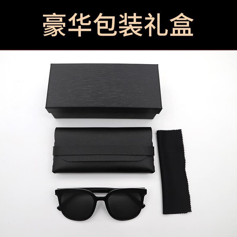 Sun protection sunglasses, large frame, same style sunglasses for men and women, fashionable and trendy, anti-UV manufacturer wholesale sunglasses 7