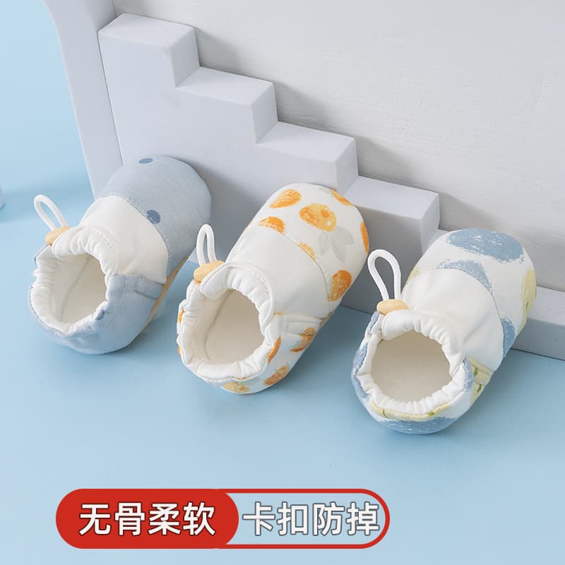 New spring and autumn baby shoes for 0-3 months, one-year-old baby toddler shoes, non-slip soft-soled shoes that are not easy to fall off 2
