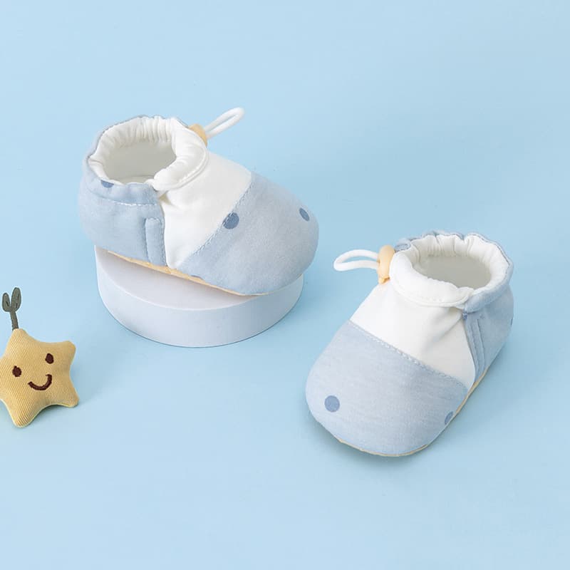 New spring and autumn baby shoes for 0-3 months, one-year-old baby toddler shoes, non-slip soft-soled shoes that are not easy to fall off 8