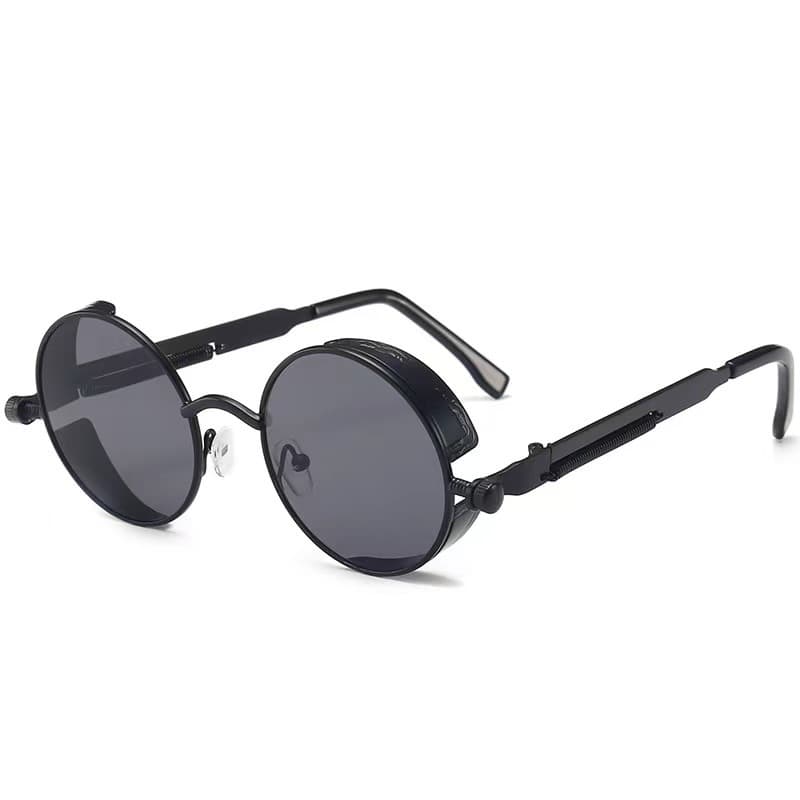 New European and American street style hip-hop sunglasses cross-mirror personalized windshield glasses retro punk series sunglasses for men and women 1