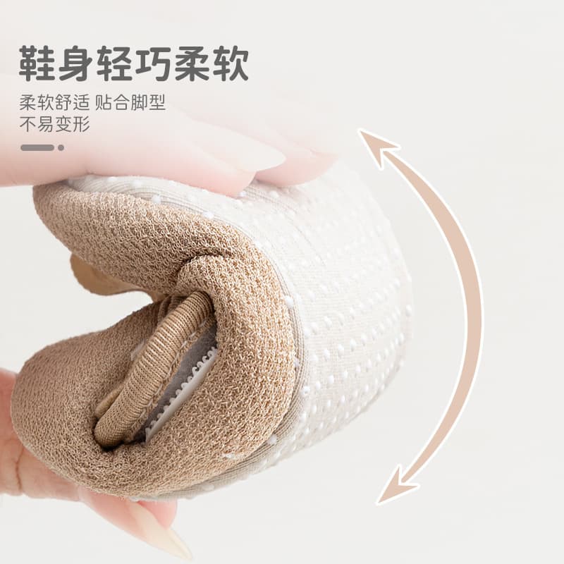 Spring and Autumn Soft Soled Baby Shoes Toddler Baby Shoes Cartoon Shoes 6-12 Anti-slip Cloth Bottom Cloth Front Shoes Floor Shoes Straps 4