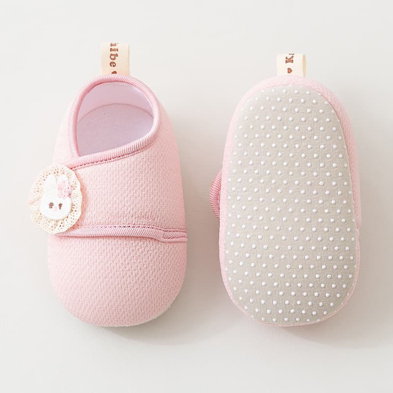 Spring and Autumn Soft Soled Baby Shoes Toddler Baby Shoes Cartoon Shoes 6-12 Anti-slip Cloth Bottom Cloth Front Shoes Floor Shoes Straps 7