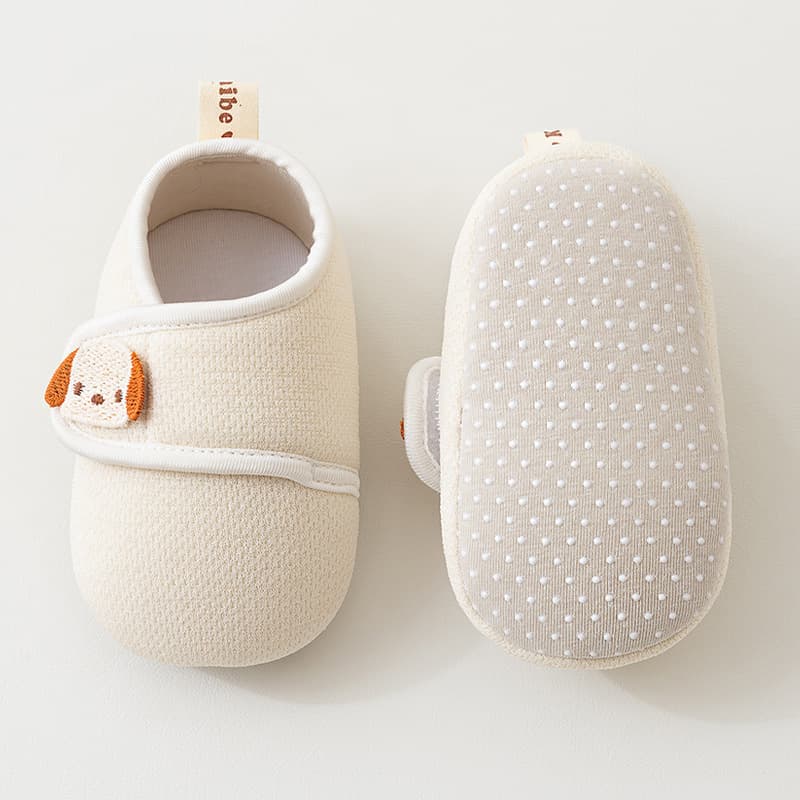Spring and Autumn Soft Soled Baby Shoes Toddler Baby Shoes Cartoon Shoes 6-12 Anti-slip Cloth Bottom Cloth Front Shoes Floor Shoes Straps 8