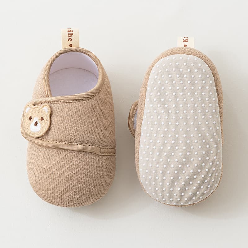 Spring and Autumn Soft Soled Baby Shoes Toddler Baby Shoes Cartoon Shoes 6-12 Anti-slip Cloth Bottom Cloth Front Shoes Floor Shoes Straps 9