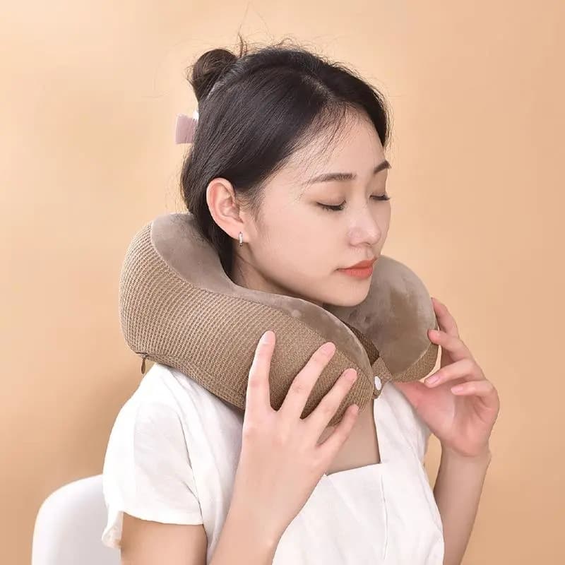 U-shaped pillow neck pillow neck pillow memory foam aircraft pillow neck pillow student travel sleeping portable u new style no 2