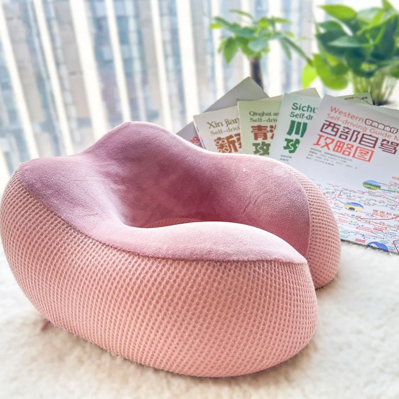 U-shaped pillow neck pillow neck pillow memory foam aircraft pillow neck pillow student travel sleeping portable u new style no 9