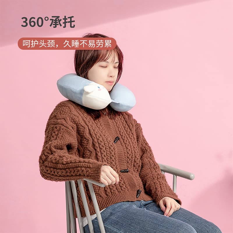 Mingchuang's same style replacement U-shaped pillow, travel pillow, office airplane neck pillow, neck pillow, U-shaped pillow 4