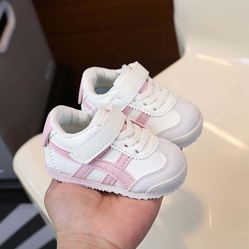 0-3 years old 1 baby shoes spring and autumn forrest shoes soft bottom baby white shoes non-slip children's walking shoes men's and women's sports shoes 3